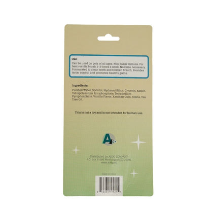 Triple-Head Dog Toothbrush & All-Natural Toothpaste Kit – Clean All Teeth at Once