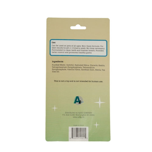 Triple-Head Dog Toothbrush & All-Natural Toothpaste Kit – Clean All Teeth at Once